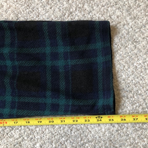 Perry Ellis Windowpane Plaid Pajama Lounge Pants Green - Picture 10 of 14